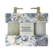 The Luxury Bathing Co Heavenly hands wash & hand nail cream dispenser 1.00 Set