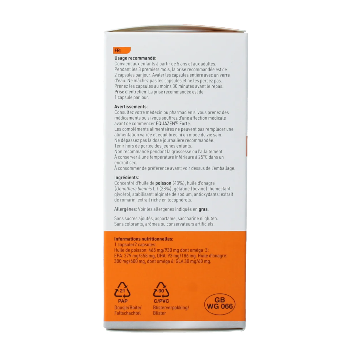 Equazen Equazen forte 60.00 Capsules
