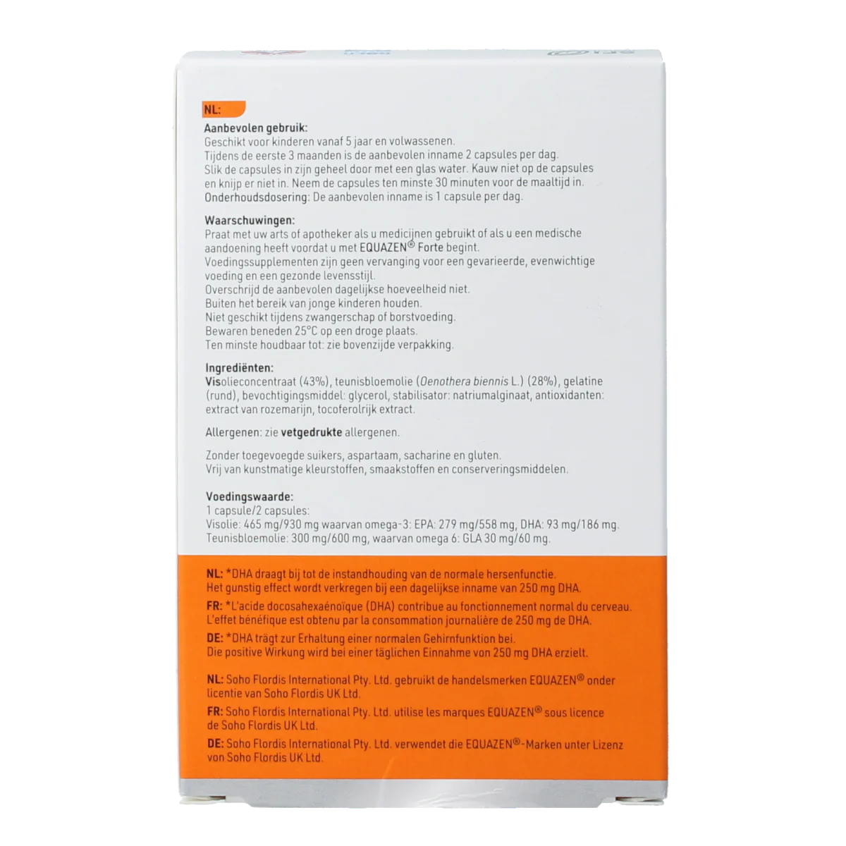 Equazen Equazen forte 60.00 Capsules