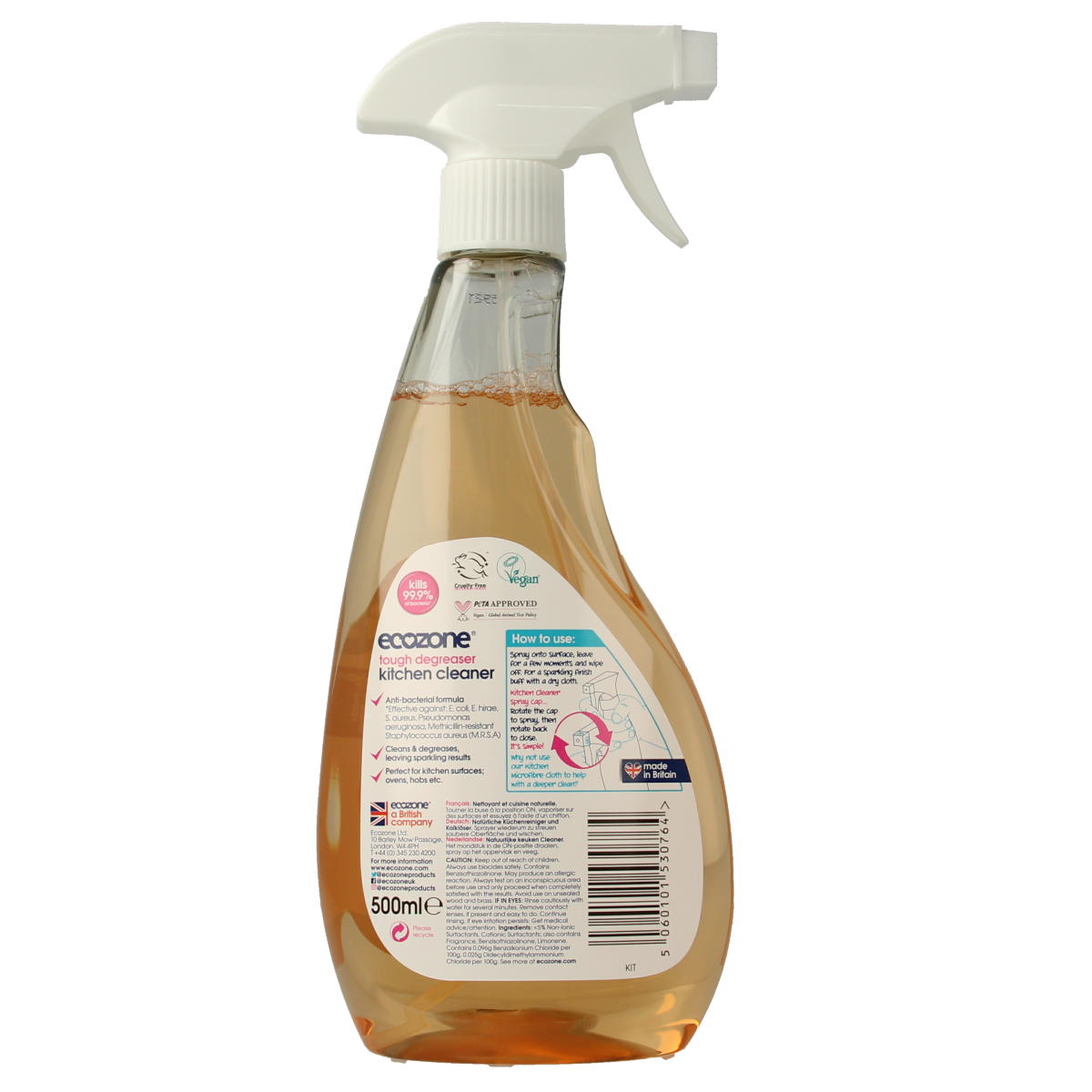 EcoZone Keukenreiniger 3-in-1 500.00 Milliliter