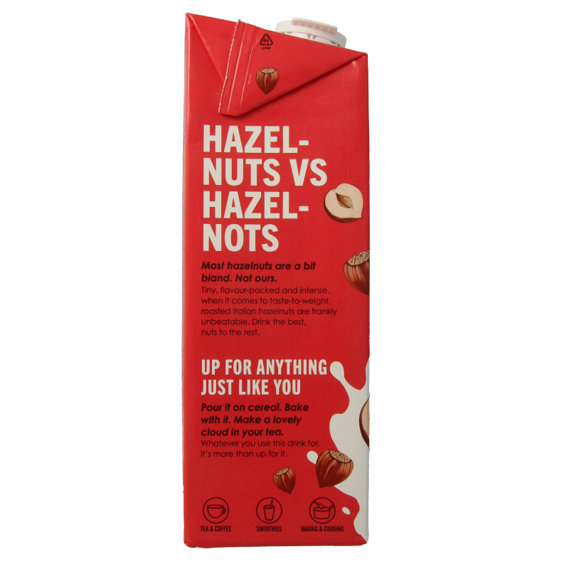 Rude Health Hazelnootdrank bio 1 Liter