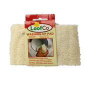 Loofco Afwas spons loofah bio 1.00 Stuks