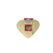 Loofco Douche en bad spons hartje bio 1.00 Stuks