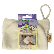 Loofco Washandje ongebleekt katoen bio 1.00 Stuks