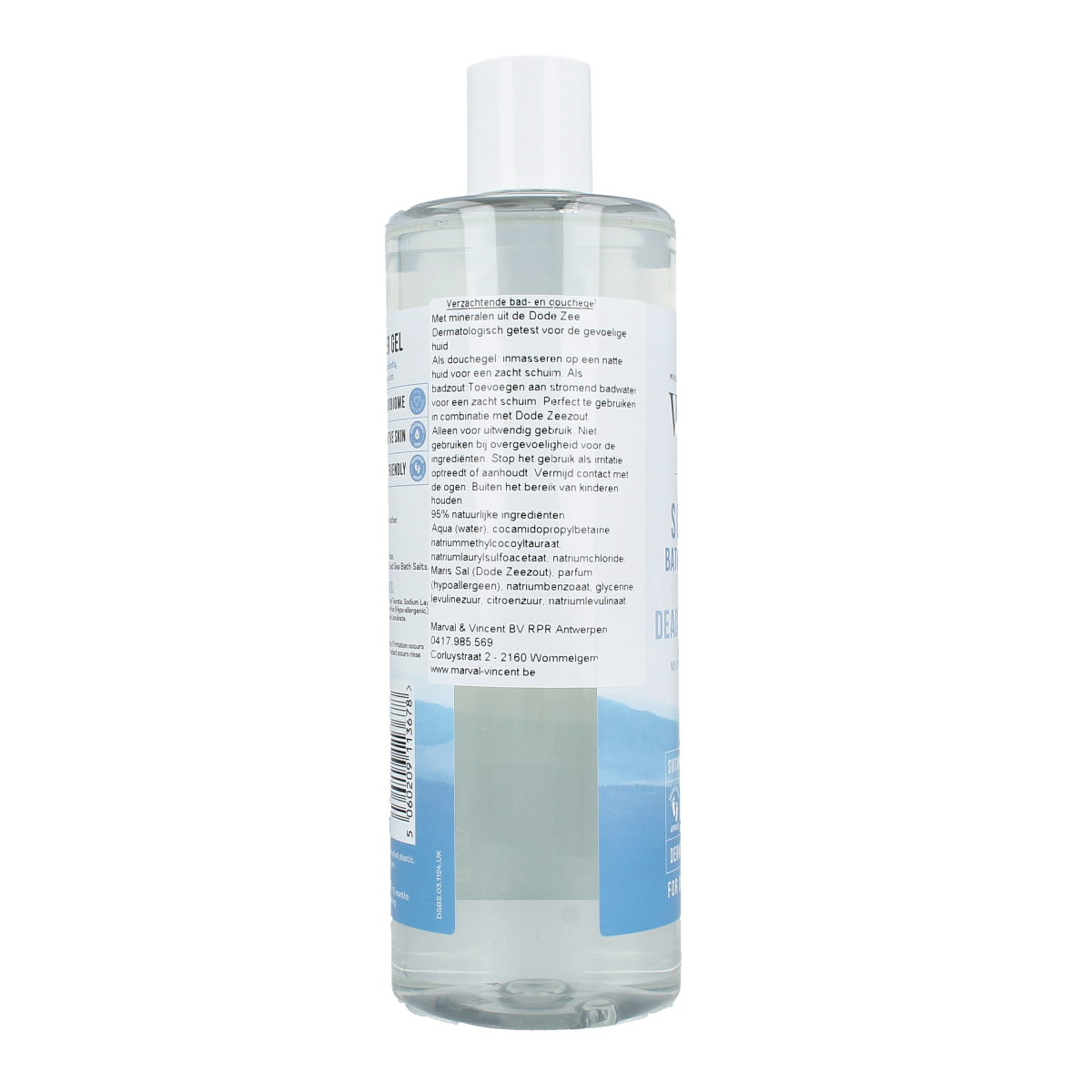 Westlab Bad en douchegel dode zee mineralen 500.00 Milliliter