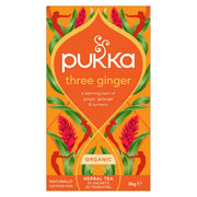 Pukka Three ginger bio 20.00 Zakjes