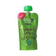 Ella's Kitchen Broccoli pears and peas 4+ maanden bio 120.00 Gram
