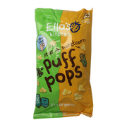 Ella's Kitchen Puff pops peas & sweetcorn 10+ maanden bio 36.00 Gram