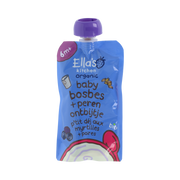 Ella's Kitchen Baby bosbes + peer ontbijt 6+ bio 100.00 Gram