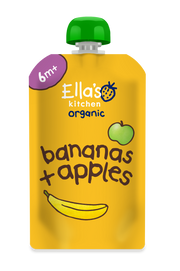 Ella's Kitchen Bananen + appels 6+ bio 120.00 Gram