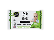 The Cheeky Panda Bamboe bio-afbreekbare babydoekjes 60.00 Stuks