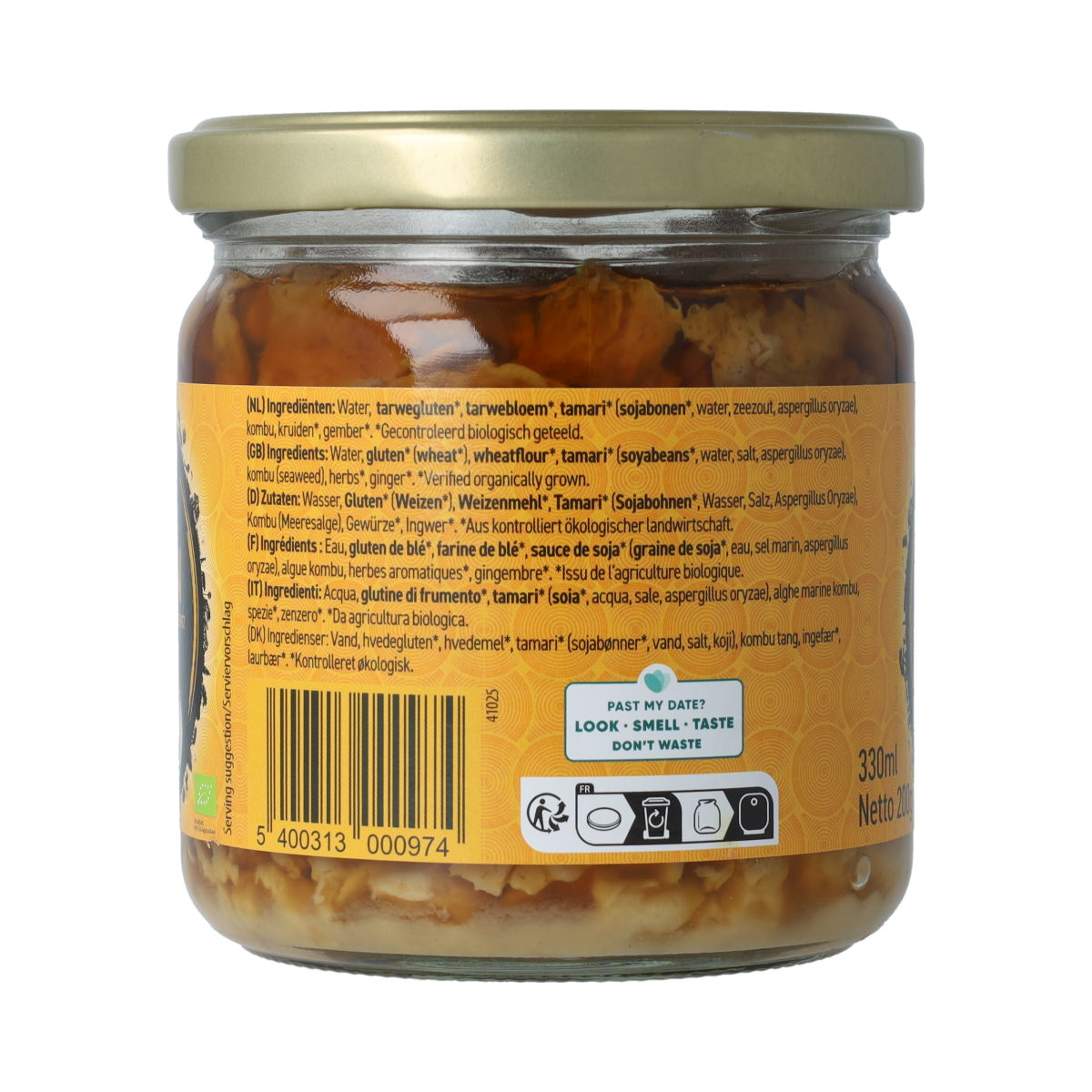 Yakso Seitan in tamarisaus bio 330.00 Milliliter