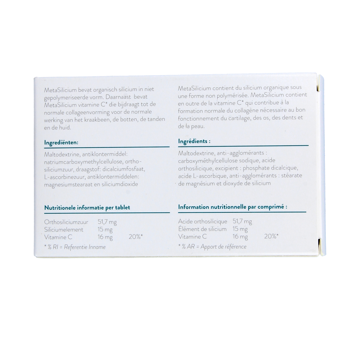 Metagenics Metasilicium 45.00 Tabletten