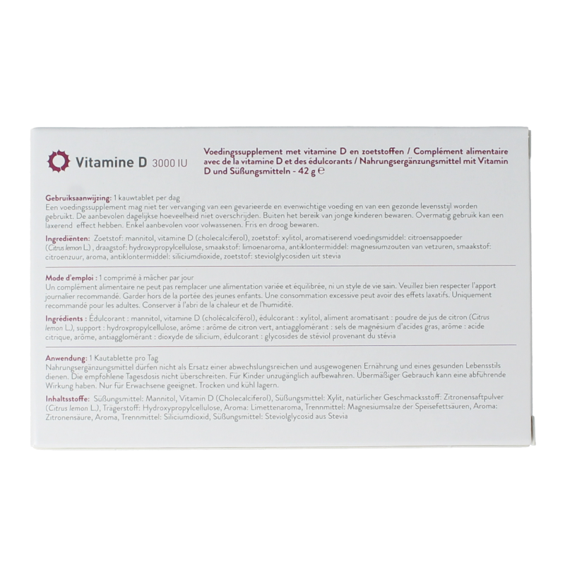 Metagenics Vitamine D 3000IU 168 Tabletten