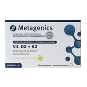 Metagenics Vitamine D3 +K2 NFD 56 Kauwtabletten