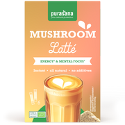 Purasana Instant mushroom latte 6x10g bio 60.00 Gram