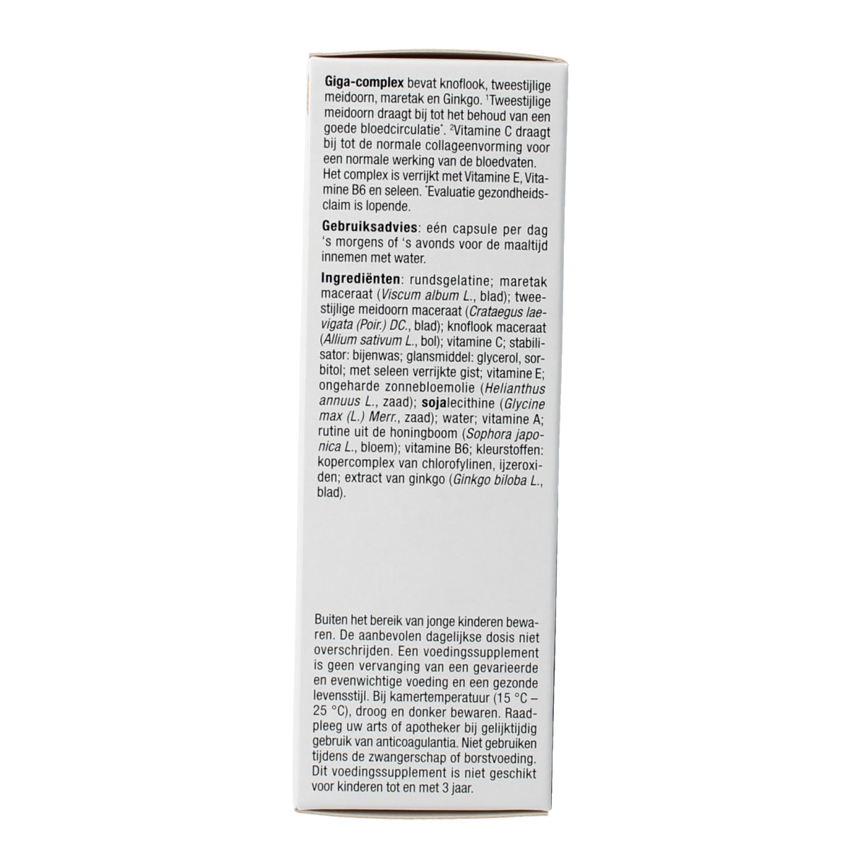 Fytostar Giga complex knoflook 80.00 Capsules