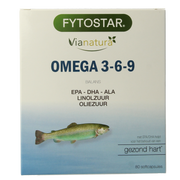 Fytostar Vianatura omega 3-6-9 80.00 Capsules