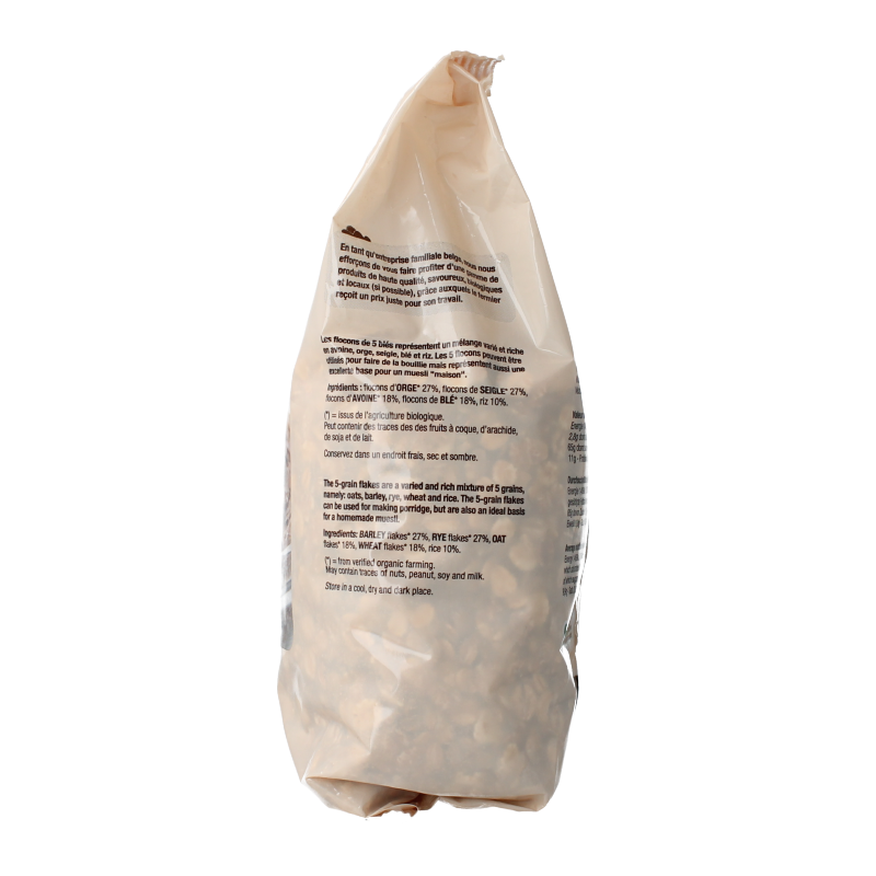 Nutribel 5-korenvlokken bio 500 Gram