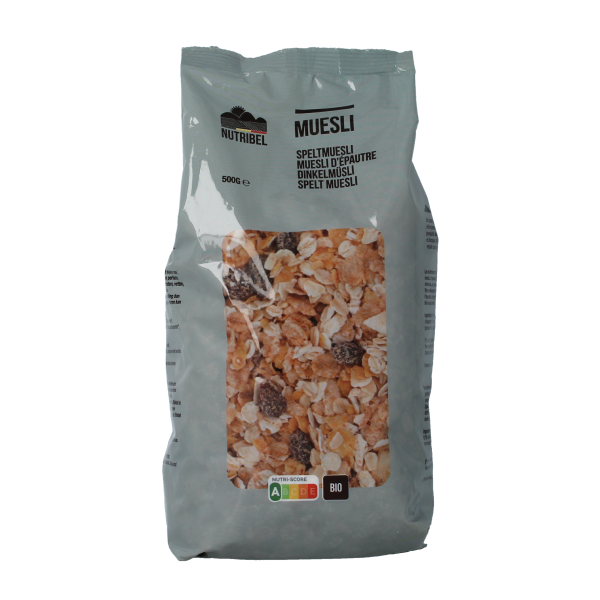 Nutribel Speltmuesli bio 500.00 Gram