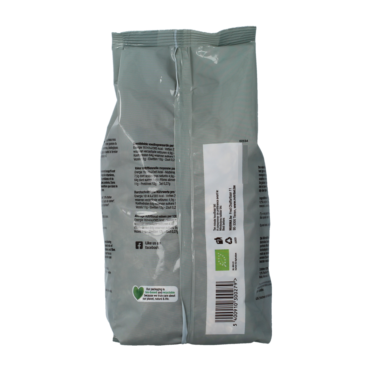 Nutribel Speltmuesli bio 500.00 Gram