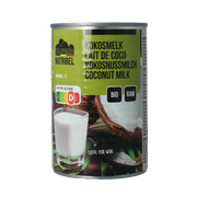 Nutribel Kokosmelk glutenvrij bio 400.00 Milliliter