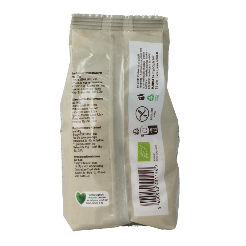 Nutribel Amandelmeel glutenvrij bio 200 Gram