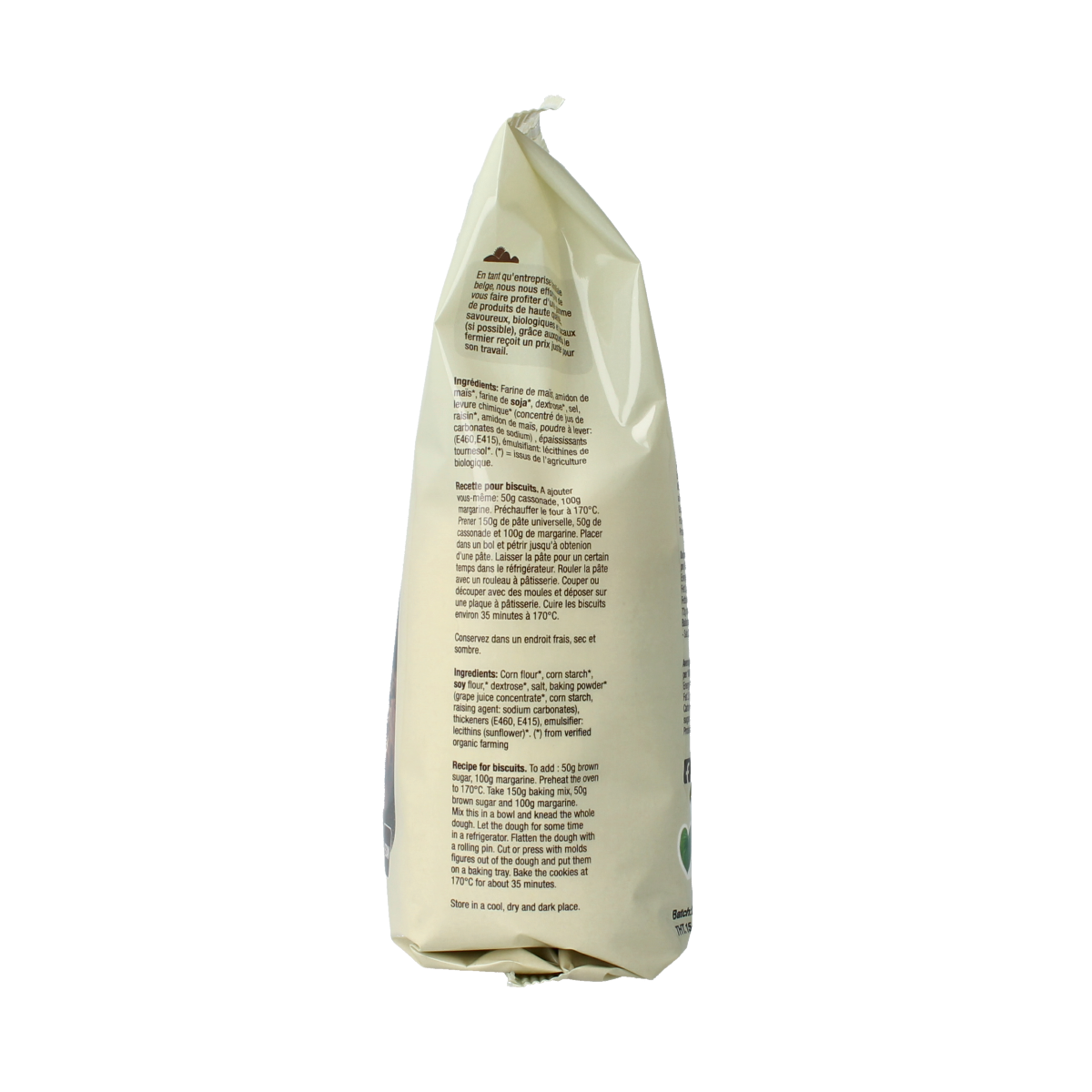 Nutribel Bakmix universeel glutenvrij bio 450.00 Gram