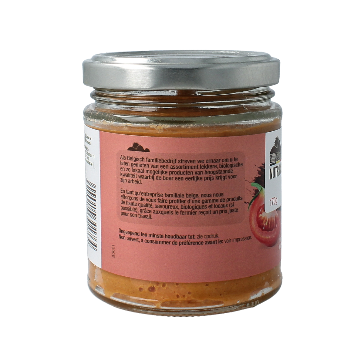 Nutribel Tomaten spread glutenvrij bio 170.00 Milliliter