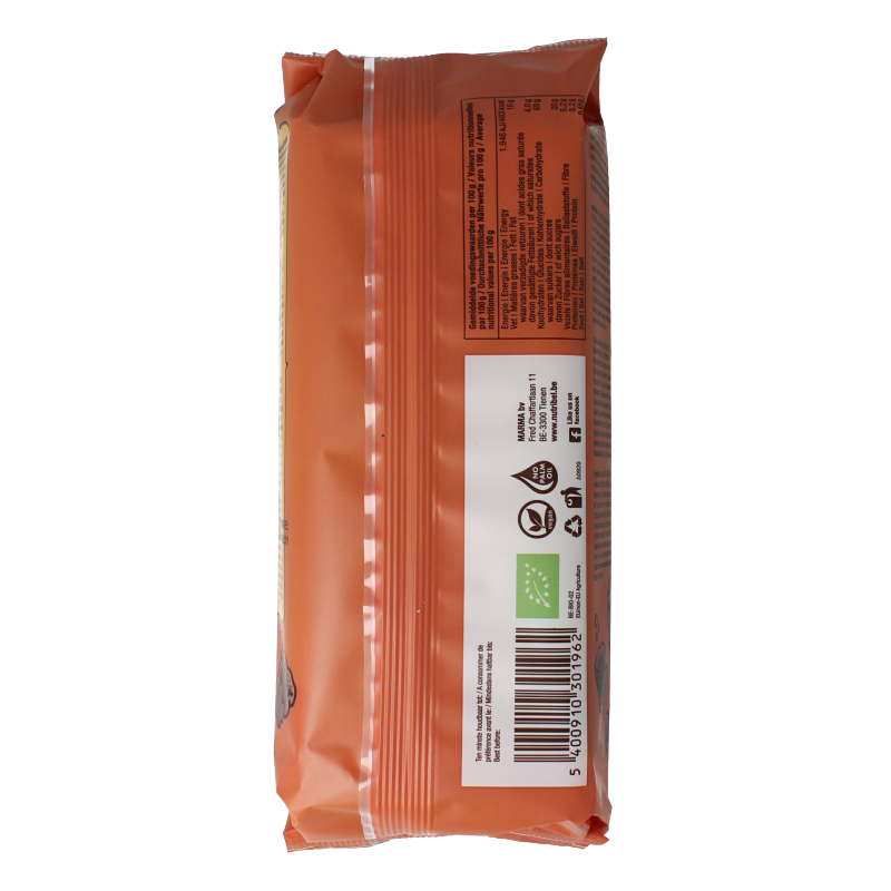 Nutribel Kinderkoekjes chocolade bio 140 Gram