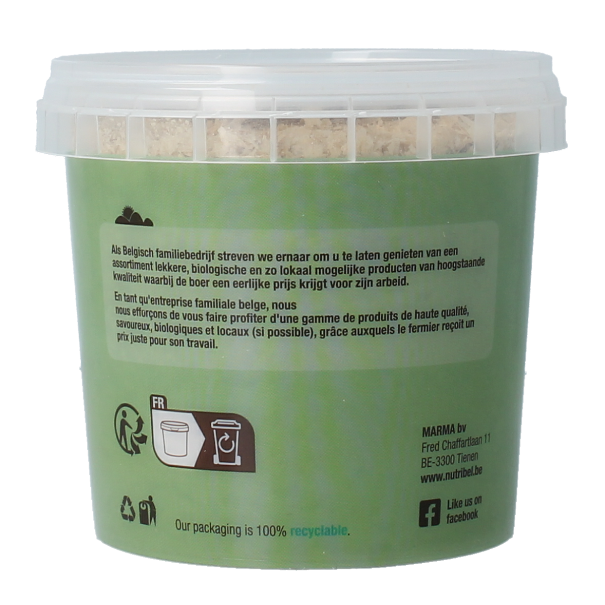 Nutribel Edelgistvlokken bio 100.00 Gram