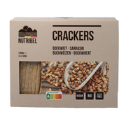 Nutribel Crackers boekweit bio 150.00 Gram