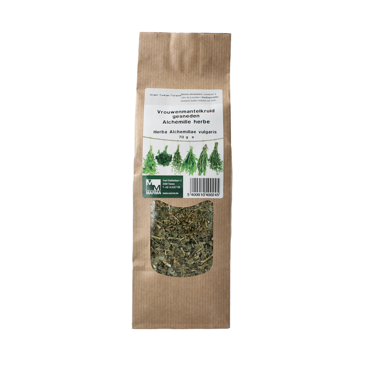 Marma Vrouwenmantelkruid gesneden 70.00 Gram