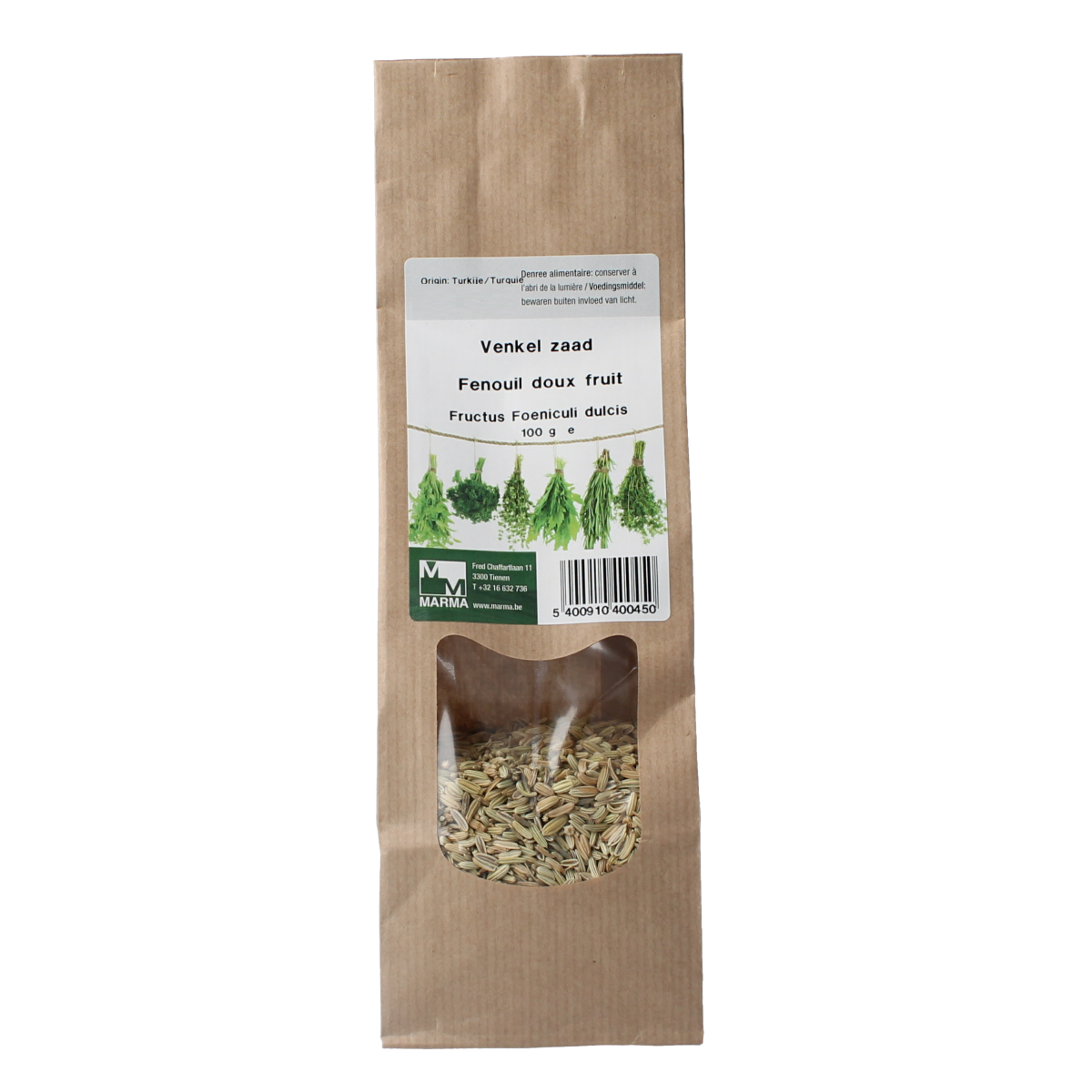 Marma Venkelzaad 100.00 Gram