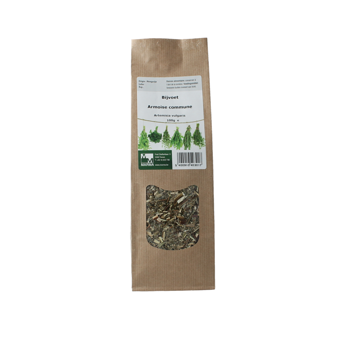 Marma Bijvoetkruid 100.00 Gram