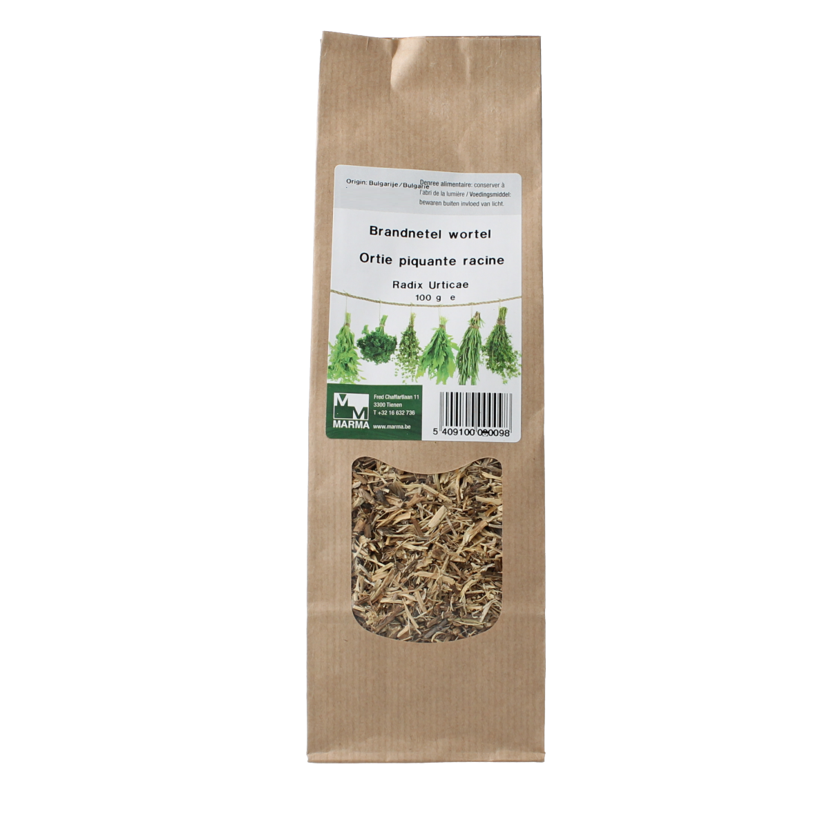 Marma Brandnetel wortel 100.00 Gram