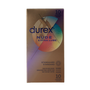 Durex Nude extra lube condooms 10.00 Stuks