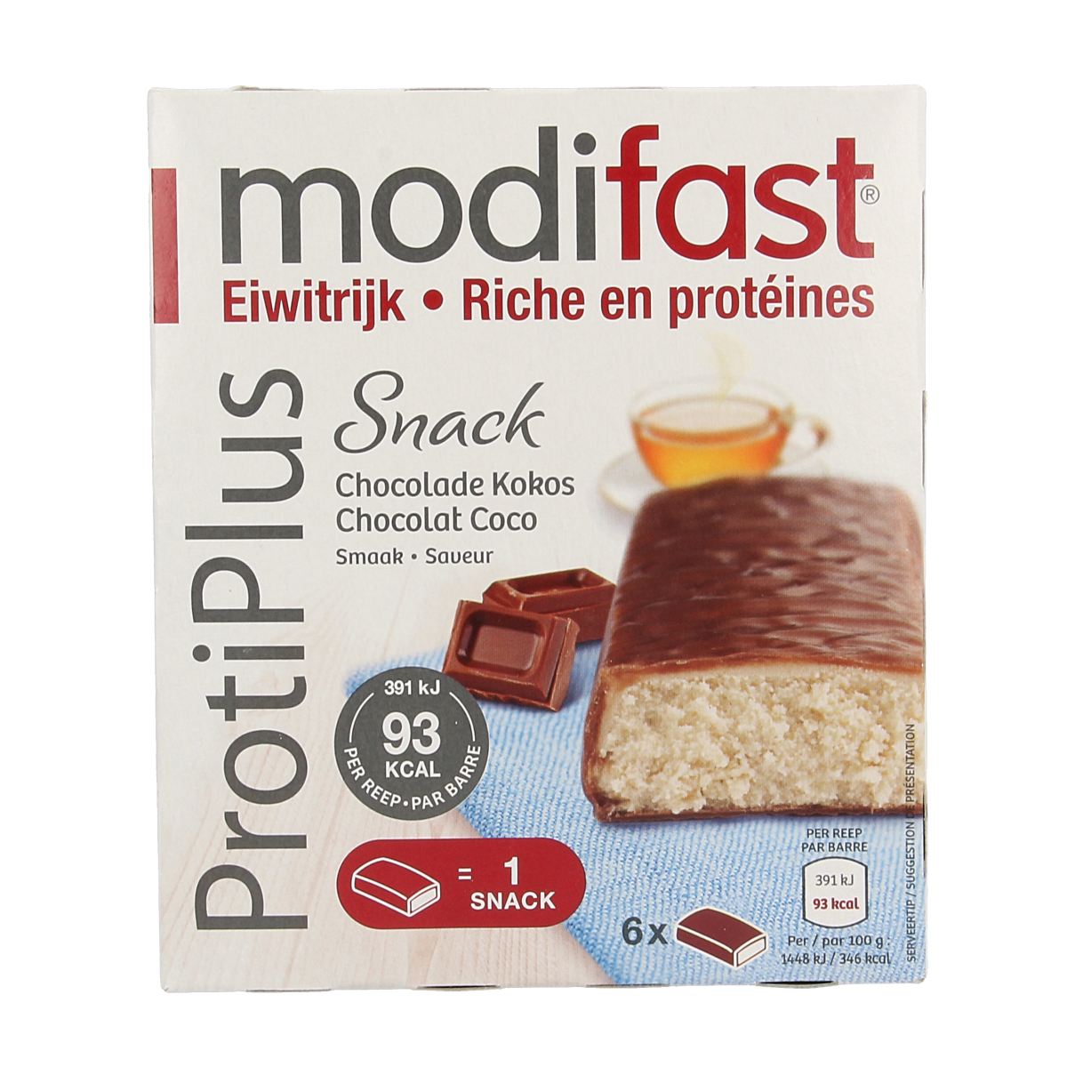 Modifast Proteine shape bar coco 162.00 Gram