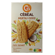 Cereal Koekjes muesli/cocos 200.00 Gram