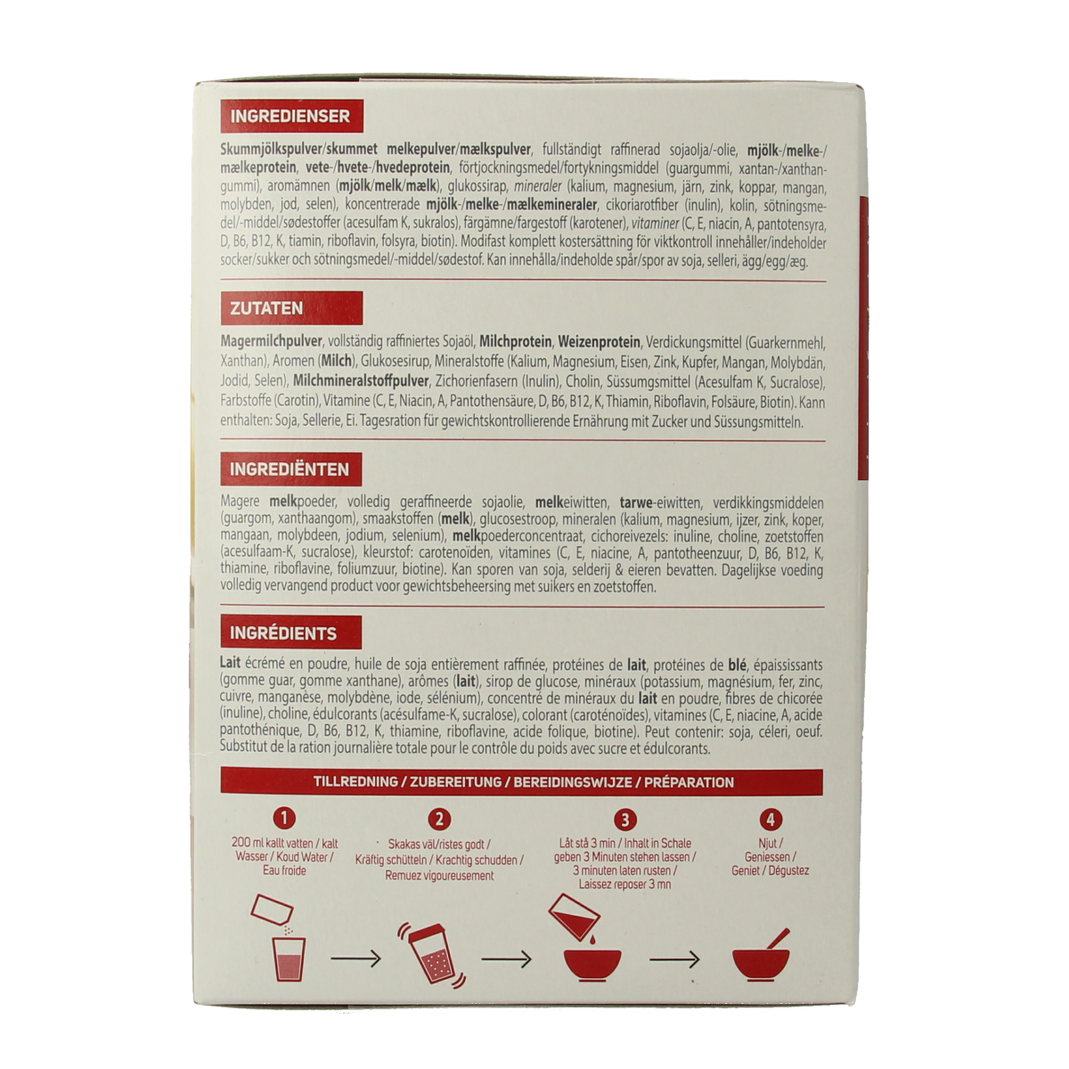 Modifast Intensive pudding vanilla 440.00 Gram