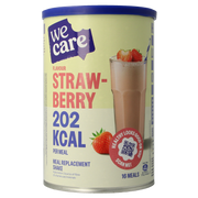 WeCare Meal replacement shake strawberry 436.00 Gram