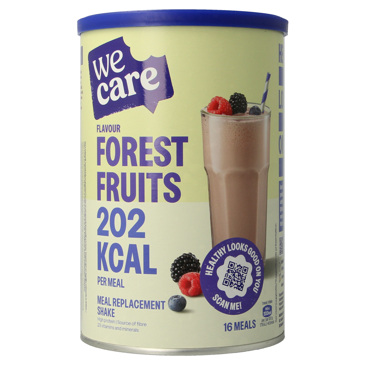 WeCare Meal replacement shake forest fruits 436.00 Gram