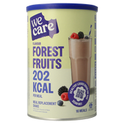 WeCare Meal replacement shake forest fruits 436.00 Gram