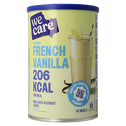 WeCare Meal replacement shake french vanilla 436.00 Gram