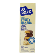 WeCare Meal replacement bars fruity banana 116.00 Gram