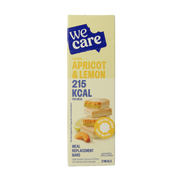 WeCare Meal replacement bars apricot & lemon 116.00 Gram