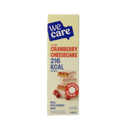 WeCare Meal replacement bars cranberry cheesecake 116.00 Gram