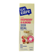 WeCare Meal replacement bars raspberry & almond 116.00 Gram