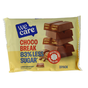 WeCare Lower kcal/sugar bar choco break 645 Gram