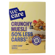 WeCare Lower kcal/carb crunchy muesli 325 Gram